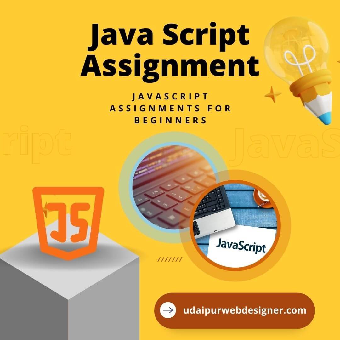 javascript assignments for beginners